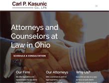 Tablet Screenshot of kasuniclaw.com